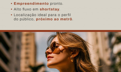 Augusta Jardins, Aptos e Stúdios 23 a 77 mts²  residencial e investimentos