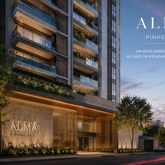 Almá Pinheiros 85 mts² a 150mts²